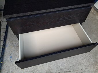 Komoda Ikea Malm černá 4 zásuvky - 10
