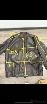 Originální kožená bunda VB SNB motohlídka policie - 10