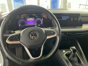 Volkswagen Golf 8 1.0 TSI 81 kW,1.MAJITEL,ČR,SERVISKA - 10