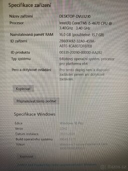 Výkonná sestava (PC+LCD+Klávesnice+Myš+Repro) - 10