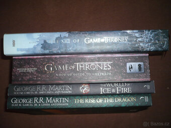 Kolekce ilustrovanych knih Hry o Truny Game of Throne v ang - 10