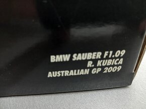 F1 BMW SAUBER F1.09 KUBICA AUSTRALIE 2009 MINICHAMPS 1:18 - 10