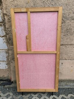 Retro koženková předsíňová stěna - Brusel 60. léta - 10