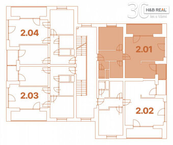 Byt 2+kk, Halenkov, Rezidence Modrásek - 10