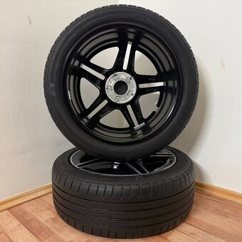 MERCEDES CLA AMG 5x112 R18 ET49+LETNÍ 225/45R18 7mm - 10