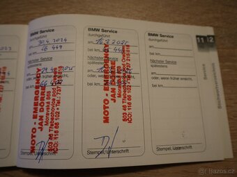 BMW K 1200 S rv.7/2008 facelift, po servise, servisní knížka - 10