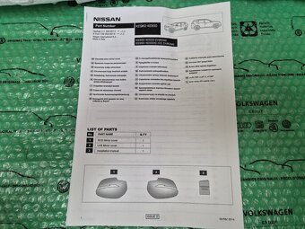 kryty vnějších zrcátek chromové Nissan Qashqai (J11) , X-Tra - 10