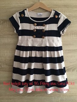 Dívčí šaty a sukně vel. 116 - 10