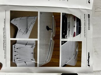 Prodám originální spoiler OETTINGER pro VW Golf 7 ( - 10