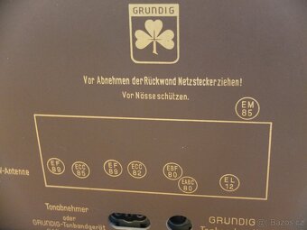 GRUNDIG 4040W/3D--pro znalce velmi vzácný model..rok1954 - 10