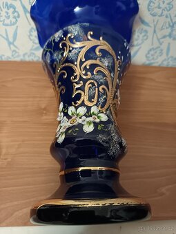 Prodám modrou skleněnou - 10