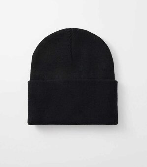 Černá unisex zimní čepice kulich Converse Chuck - 10