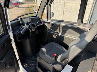 Elektromobil - Elektrická tříkolka Leramotors E1, bílá - 10