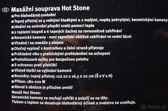 Masážní souprava Hot Stone pro blahodárné uvolnění - 10