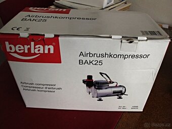 Airbrush kompressor berlan BAK 25 - 10