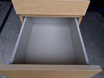 Ikea komoda Malm bříza se zrcadlem - 10