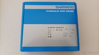 Shimano Deore BL-M4100/BR-MT410 přední kotoučová brzda - 10