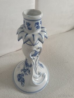 Krásný zdobný svícen originální Cibulak 1983 - 10