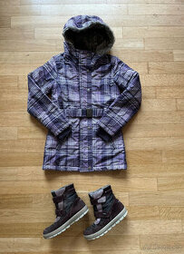 Dívčí zimní bunda Reserved a gore-tex boty Superfit, vel. 35 - 10