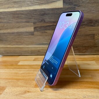 IPhone 16 128GB, pink, 100% baterie, eSIM (záruka) - 10