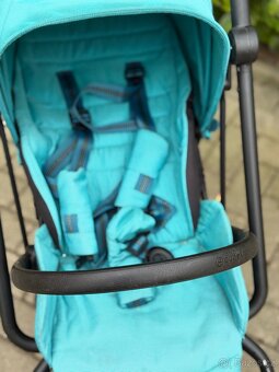 Kočárek CYBEX Eezy S Twist+2 Black 2021, river blue - 10