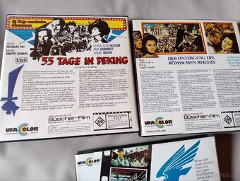 8mm filmy zvukové - Orol pristál, 55 dni v Pekingu, Pád... - 10