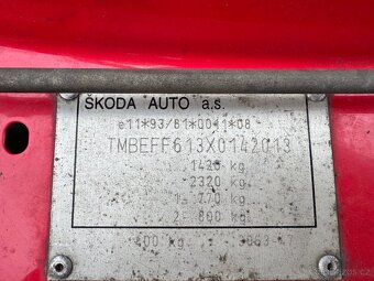 Škoda Felicia 1.3MPI 50kw 1998 - 10