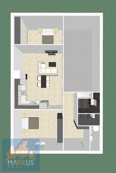 Prodej řadového rodinného domu, Ostrožská Nová Ves, okr. Uhe - 10