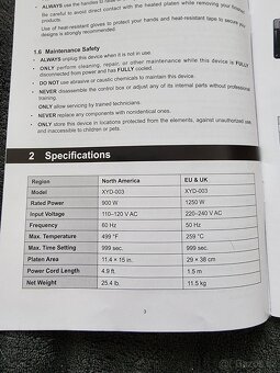 Multifunkční termolis CREWORKS 11v1 – výklopný, kompletní sa - 10