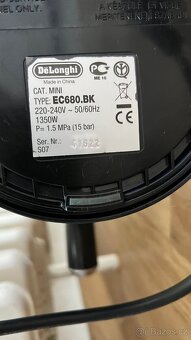 Delonghi EC680 kávovar - 10