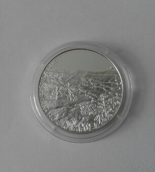 Sada 5 ks stříbrných medailí Strážci českých hor. - 10