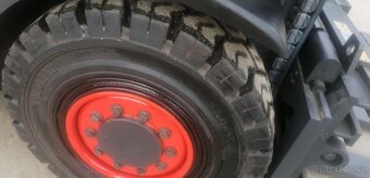 LINDE H50D-02 svěrné vidlice, pozicionér + boční posuv - 10