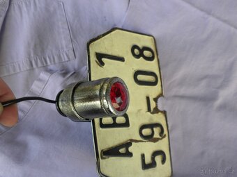 JAWA předválečná všechny modely zadní světlo plechové - 10