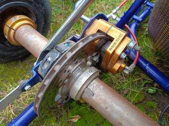 Motokára MS kart bez motoru s doklady Praga motor Honda kára - 10