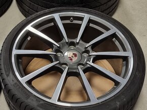 originál alu PORSCHE 911 991 Classic II 20" 5x130 R20 s pneu - 10