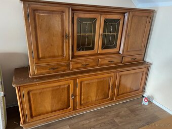 Příborník /bufet starožitný  masiv dub - 10