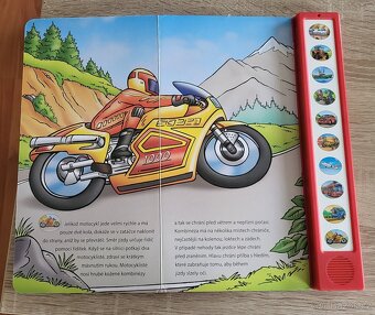 Moje zvukova knizka 10 zvuku vozidel - 10