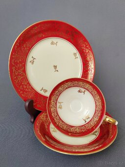 Krásná porcelánová čajová sada Alka Bavaria (1938-1958) - 10