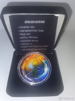 Investiční mince, stříbro, raritní RR - 10
