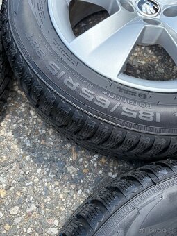 Zimní sada Fabia 3 Rapid 185/65 R15 - 10