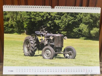 Kalendáře s traktory Zetor na rok 2026 - 10