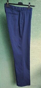 Společenský pánský oblek vel. 46/182 - modrý - 10