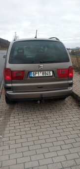 PRODÁM SEAT ALHAMBRA 1.9 TDI 85kW 6kvalt rv 2004 7mist - 10