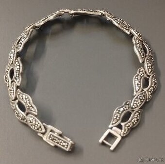 ART DECO DÁMSKÝ NÁRAMEK TEODOR FAHRNER  1930👍👍👍 - 10