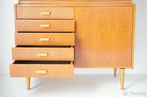 Retro Stěna Knihovna Komoda Brusel Renovace TOP - 10