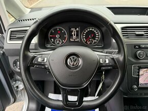 ► VW CADDY MAXI 4x4 2,0 TDI - 90 KW, 7 MÍST, PARK. KAMERA ◄ - 10