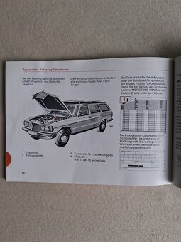 Mercedes Benz W 123 T manual - 10