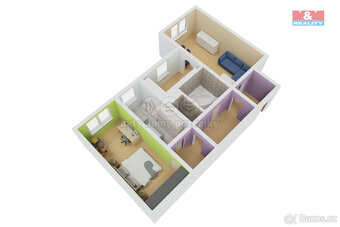 Prodej bytu 3+1, 67 m², České Budějovice, ul. M. Chlajna - 10