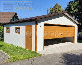 Zateplené montované garáže PIR 4x6/6x6m celá ČR - 10
