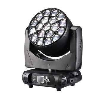 LED Wash 19x40W Rotačná Hlava Otočná Nové - 10